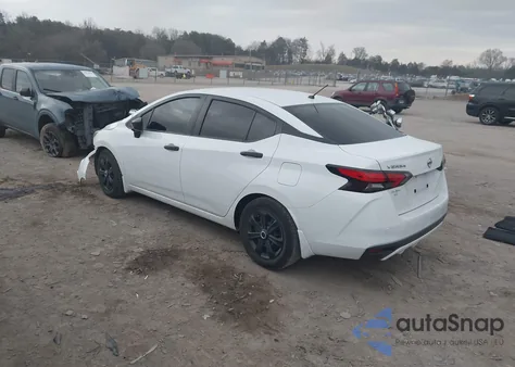 2020 Nissan Versa S Xtronic Cvt z USA, uszkodzony, nr VIN 3N1CN8DV4LL812656